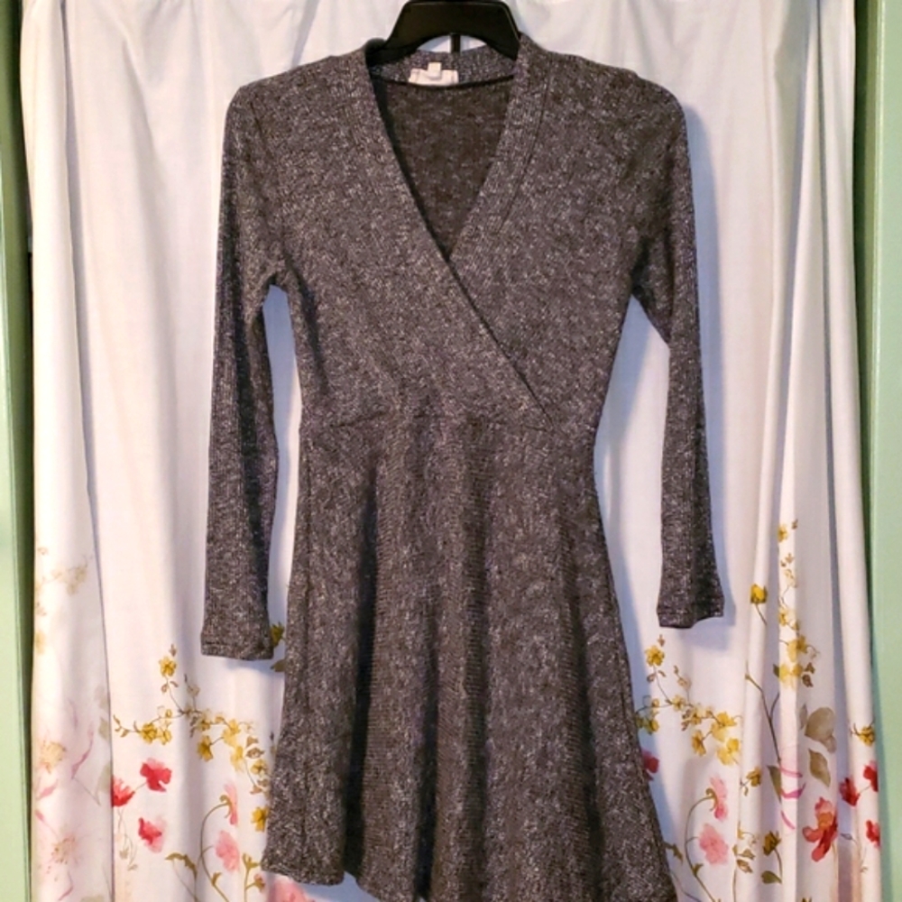 Cloud Chaser Knit Sweater Mini Dress Size M